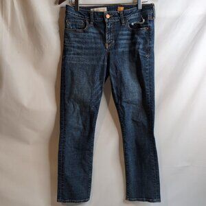 Pilcro and the Letterpress Anthropologie Denim Jeans Blue Medium Wash, Size 28